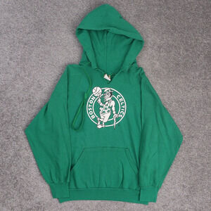 VTG 70s 80s NBA Boston Celtics Basketball Medium Green Long Sleeve Hoodie